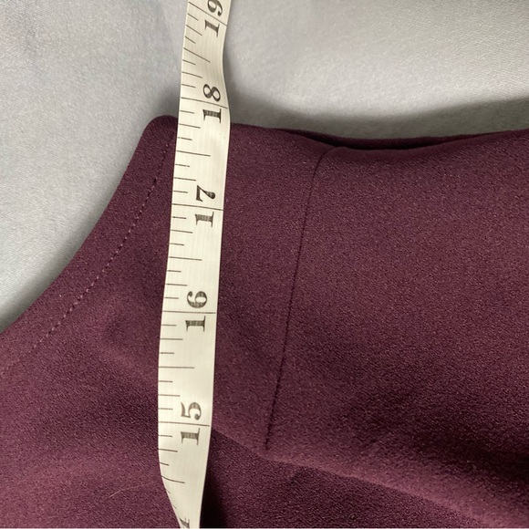 Women's Banana Republic Blouse Top S Dark Plum - Picture 5 of 5